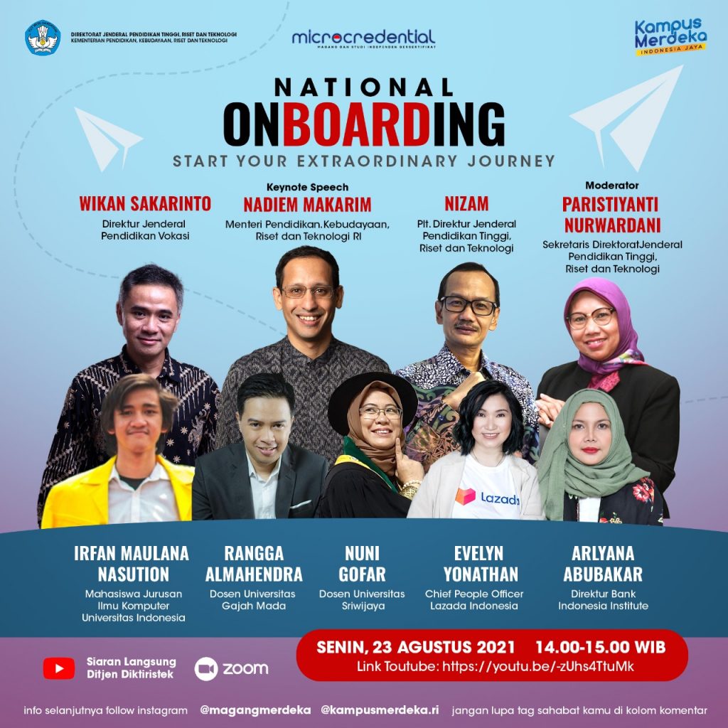 National Onboarding Pelepasan Mahasiswa Program Magang Dan Studi My