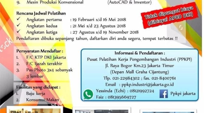 Pelatihan PKPI bagi Mahasiswa dan Alumni