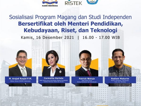 Sosialisasi Program Magang dan Studi Independen Bersertifikat oleh Menteri Pendidikan, Kebudayaan, Riset, dan Teknologi