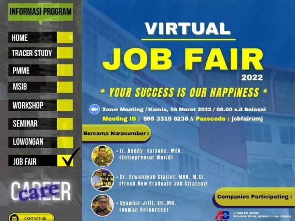 VIRTUAL JOB FAIR ” YOUR SUCCESS IS OUR HAPPINESS”