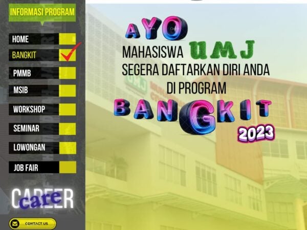 PROGRAM BANGKIT TELAH DI BUKA