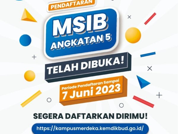 Program Magang dan Studi Independen Bersertifikat (MSIB) Angkatan 5 2023