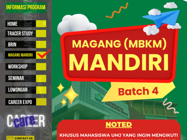 Info Magang Mandiri di Program MBKM Batch 4